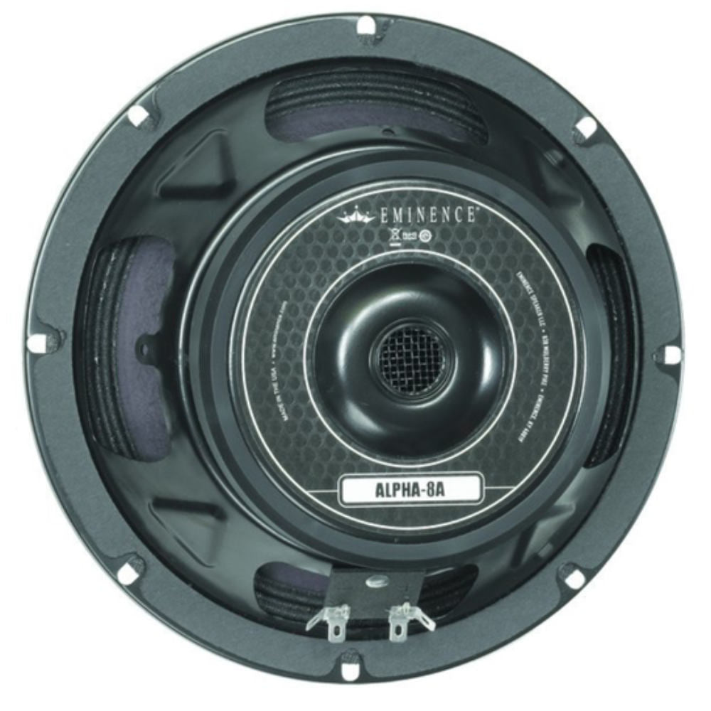 Eminence ALPHA-8A 8" Speaker 125w 8 Ohms - The Speaker Factory
