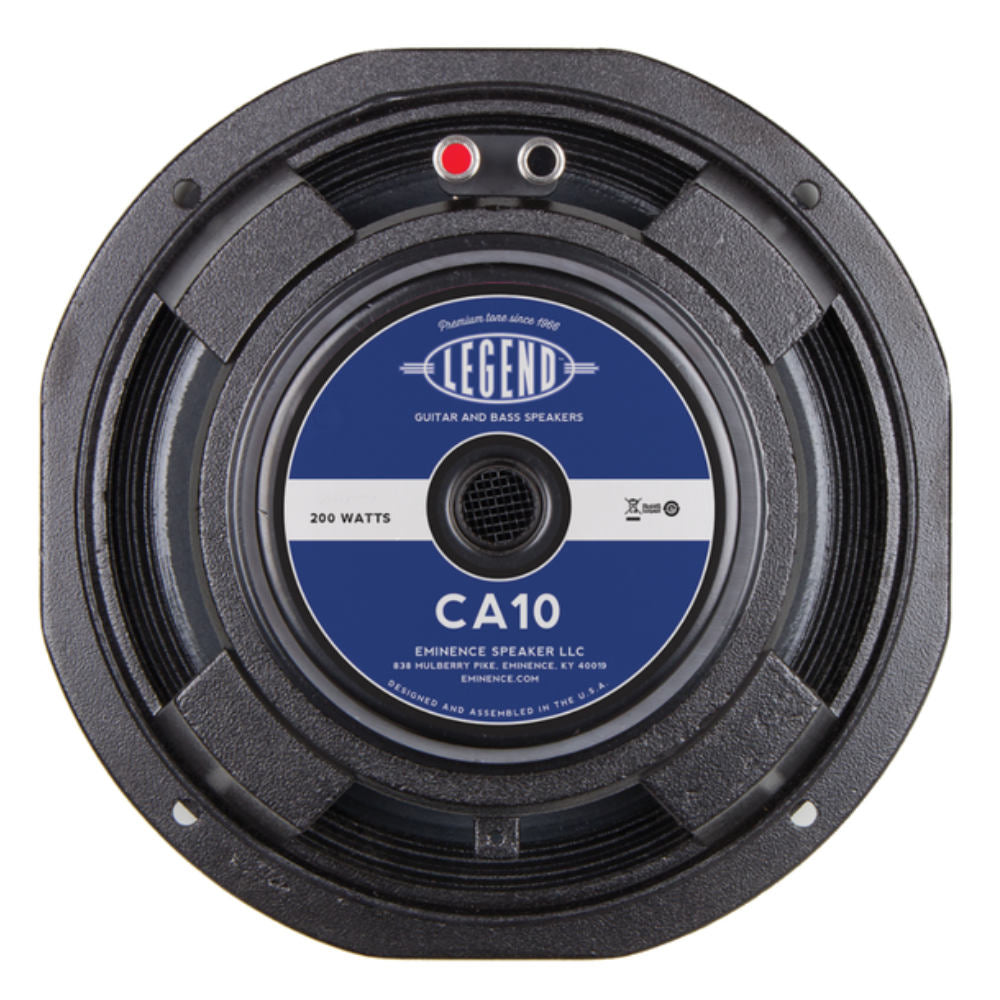 Eminence LEGEND CA10-4 10" Bass Guitar Speaker 200 Watt 4 Ohm - The Speaker Factory