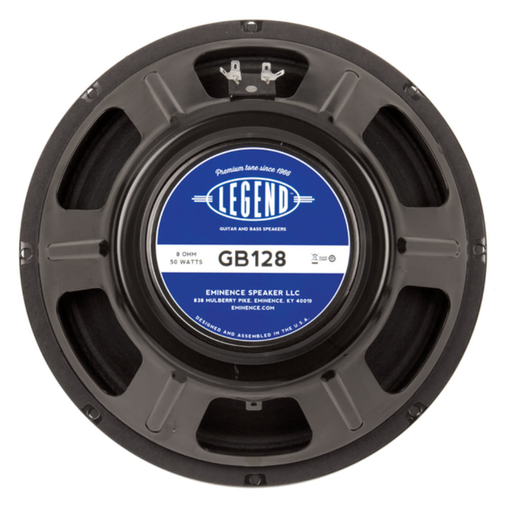 Eminence LEGEND GB128 12" Guitar Speaker 50 Watts 8 Ohm - The Speaker Factory