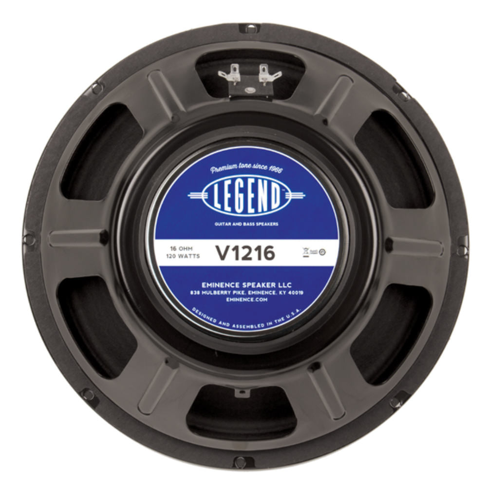 Eminence LEGEND V1216 12" Guitar Speaker 120Watts 16 Ohm - The Speaker Factory