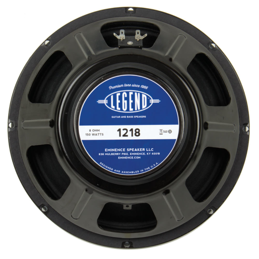 Eminence Legend Series 1218 12" 150 Watt 8 ohms - The Speaker Factory