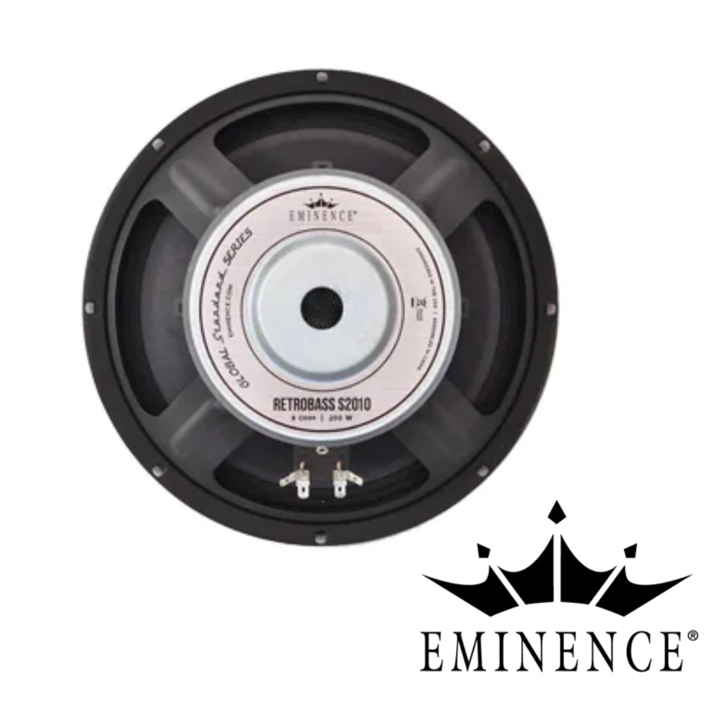Eminence RETROBASS S2010 10" Bass Guitar Speaker 200Watts 8 ohm The