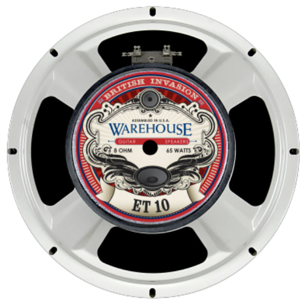 WGS ET10   10" 65 Watt British Invasion Guitar Speaker - The Speaker Factory