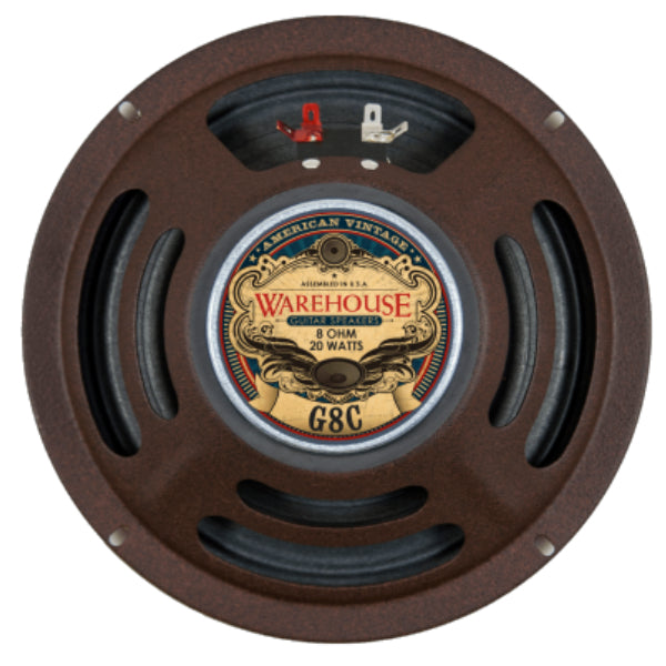 WGS G8C 8" 20 watt  American Vintage Guitar Speaker - The Speaker Factory