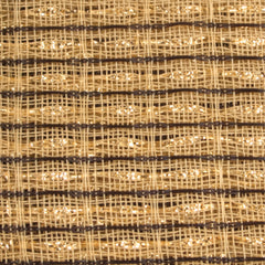 Beige, Brown, Gold Stripe Grill Cloth