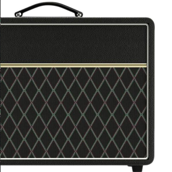 Black Vox or Dumble Style Grill Cloth - The Speaker Factory