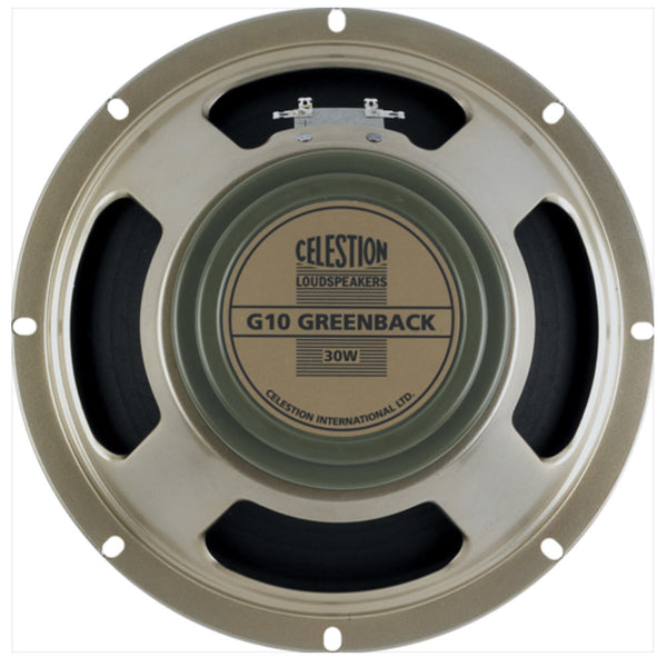 Celestion G10 Greenback 10" 30 Watt Guitar Speaker - The Speaker Factory