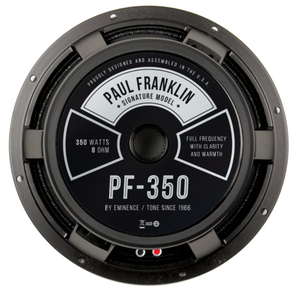 Eminence PF-350 Paul Franklin 12" 350 Watts 8 Ohm Guitar Speaker - The Speaker Factory